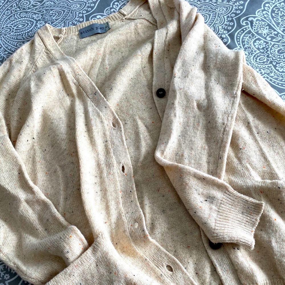 Oversized cardigan!